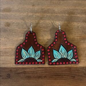 CowTag Earrings